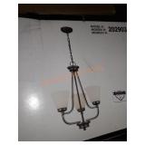 Eglo Mayview 3-Light Graphite Chandelier