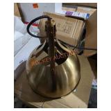 Generation Lighting 1 Light Pendant, Round Gold