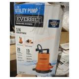 Everbilt 2-in-1 Utility Pump 1/4hp 26gpm