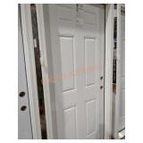 JeldWen 36" x 80" 6-panel door brickmould + steel