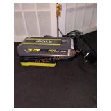Ryobi 40V 2Ah Li Ion Battery and Charger