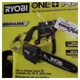 Ryobi 18v 10in chainsaw