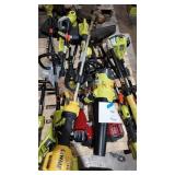 Skid lot  ryobi Dewalt homelife yard tools string