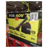 Ryobi 40V cordless leaf vacuum