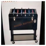 Outsunny cooler with built in Foosball table