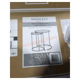First time and Co Nesting End Tables