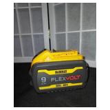 DeWalt FlexVolt 9 Ah 20v/60v Lithium-Ion Battery