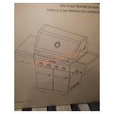 KitchenAid 4-burner propane gas grill w/ side