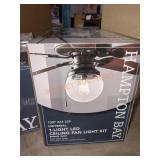 Hampton Bay 1-light LED Ceiling Fan Light Kit