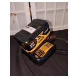 DeWalt XR Li Ion 20V 10Ah Battery and Charger