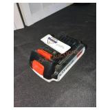 Black and Decker 20V Lith Ion Battery Only