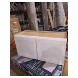 30"L Wall Bridge Cabinet White