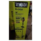 Ryobi 18in straight shsft string trimmer 4 cycle