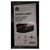 ARCHITECTURAL MAILBOX PATRIOT LANE POST MOUNT