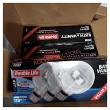 Fiet 40w bath and vanity bulbs  box lot