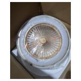 Bella Depot Modern Ceiling Fan White/Gold