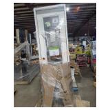 24"ï¿½80" White Prehung Window Door