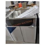 Glacier Bay 24" Laundry Sink/Cabinet with Faucet