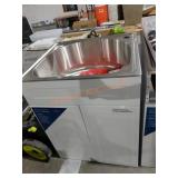 Glacier Bay 24" Laundry Sink/Cabinet with Faucet