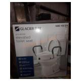 Glacier Bay E-Z Lock Raised Toilet Seat