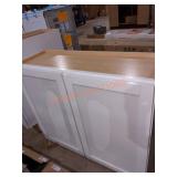 36"W White Kitchen Wall Cabinet