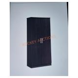 HODEDAH 2-Door Armoire with Shelves