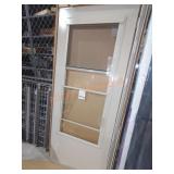 Andersen Self-Storing Aluminum Storm Door