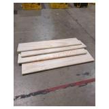 EverMark 48"ï¿½11.5" Stair Parts, Unfinished Pine