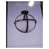 Generation Lighting Two Light Semi Flush Pendant