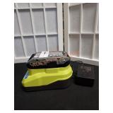 RYOBI 18v 2Ah Lithium Battery and Charger