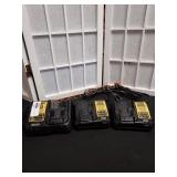 DeWalt 12v/20v Lithium Ion Charger Lot of 3