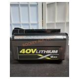 RYOBI 40V 6Ah Lithium Battery Only