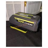 Ryobi 40V 4Ah Li Ion Battery and Charger