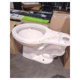White toilet bowl no tank 15"H x 14.5W