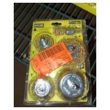 Ryobi 6pc wire wheel set