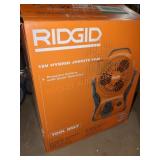 Ridgid 18v hybrid Jobsite Fan