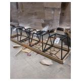 Crown Bolt Metal Lantern Shades Skid Lot