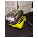 Ryobi 40V 5Ah Li Ion Battery and Charger