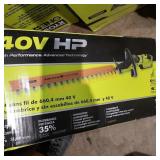 Ryobi  40v 26in hedge trimmer