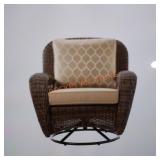 Hampton bay swivel gliding chair Beacon park
