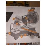Ridgid 12" Dual Bevel Sliding Miter Saw 15A