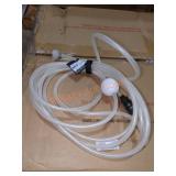 Power cleaner extension siphon hose