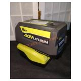 Ryobi 40V Li Ion 6Ah Battery and Charger