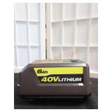 RYOBI 40V 6Ah Lithium Battery Only