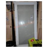 80" x 36" Door With Large Frosted Window