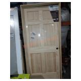 JELD-WEN Pine Unfinished Solid Wood Door Slab