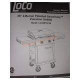 Loco 26" 2-burner patented SmartTemp griddle