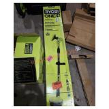 RYOBI ONE+ 18V Telescoping Power Scrubber