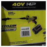 Ryobi ez clean cordless cold water power cleaner