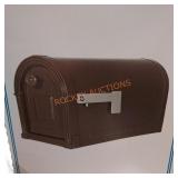 Architectural mailbox garrison steel post mount